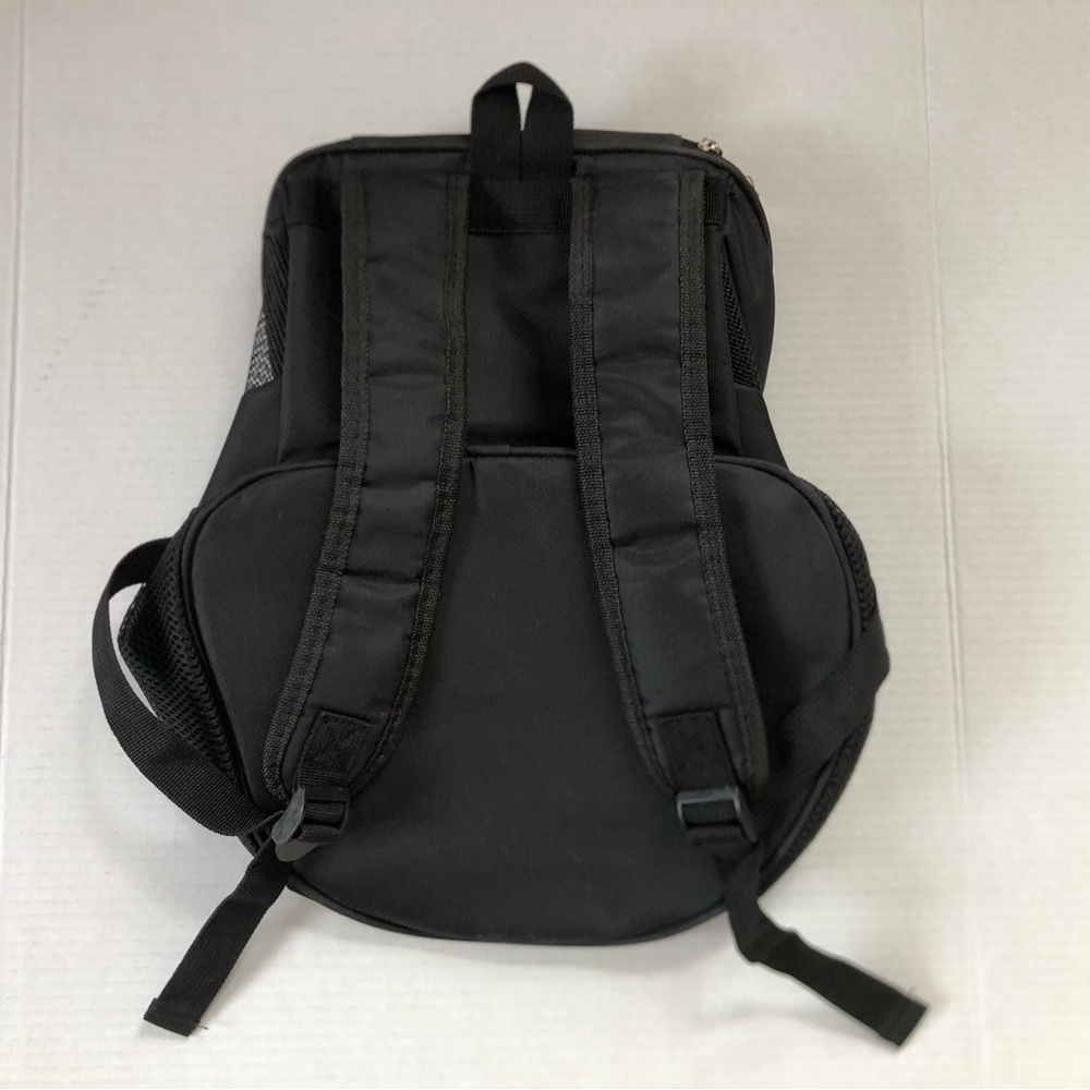 Black Mesh Backpack for Pets - Picture 6 of 11